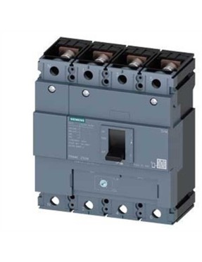 Siemens Sentron 3VM1220-4EE42-0AA0 Termik Manyetik Şalter 200A 4 Kutuplu 36kA TM220 Termik Ayar 140-200A Manyetik Ayar 2000A