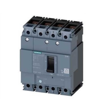 Siemens 3Vm1110-4Ee42-0Aa0 4 Kutuplu 100A Ayarlı- Termik Sabit- Manyetik 36 Ka Kompakt Güç Şalteri Tmş