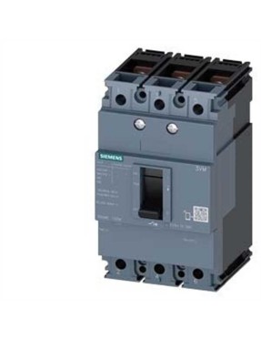 Siemens Sentron 3VM1080-4ED32-0AA0 Termik Manyetik Şalter 80A 3 Kutuplu 36kA TM210 Termik Ayar 80A Manyetik Ayar 800A