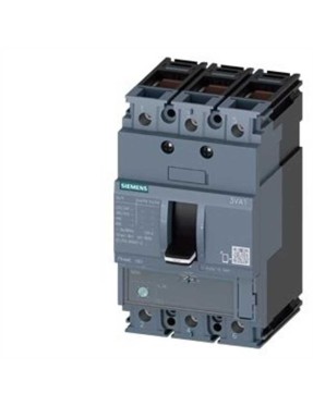 Siemens Sentron 3VA1112-4EE36-0AA0 Termik Manyetik Şalter 125A 3 Kutuplu 36kA TM220 Termik Ayar 88-125A Manyetik Ayar 1250A