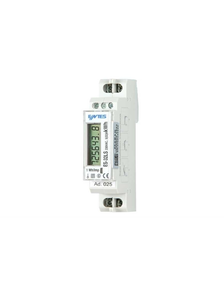 ENTES ES-32L-MID GÜÇ VE ENERJİ ÖLÇER MID SERTİFİKALI LCD EKRANLI AKTİF ENERJİ SAYACI (32A) ENTES ES-32L-MID GÜÇ VE ENERJİ ÖLÇER MID SERTİFİKALI LCD EKRANLI AKTİF ENERJİ SAYACI (32A)