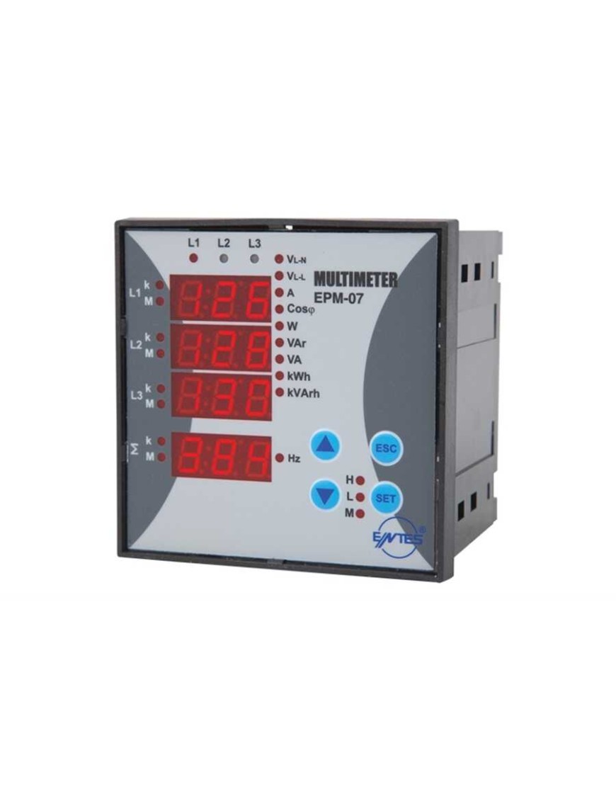 ENTES EPM-07S-96-CT25 ŞEBEKE ANALİZÖRÜ ENTES EPM-07S-96-CT25 ŞEBEKE ANALİZÖRÜ