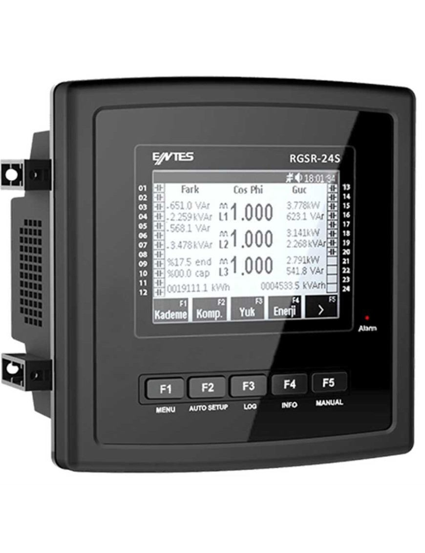 ENTES RGSR-24S-OG REAKTİF GÜÇ KONTROL RÖLESİ 20 KADEME SVC ENTES RGSR-24S-OG REAKTİF GÜÇ KONTROL RÖLESİ 20 KADEME SVC