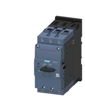 Siemens 3RV2041-4JA10 45-63A S3 Boy Motor Koruma Şalteri Tepki Akımı 819A Vida Bağlantılı 65kA