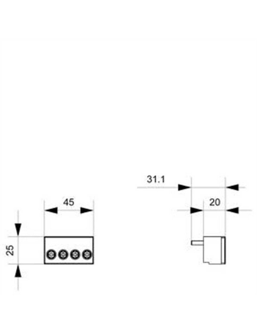 Siemens 3Ra6911 1A Yardımcı Kontak Bloğu 3Ra61 İçin 2No Siemens 3Ra6911 1A Yardımcı Kontak Bloğu 3Ra61 İçin 2No