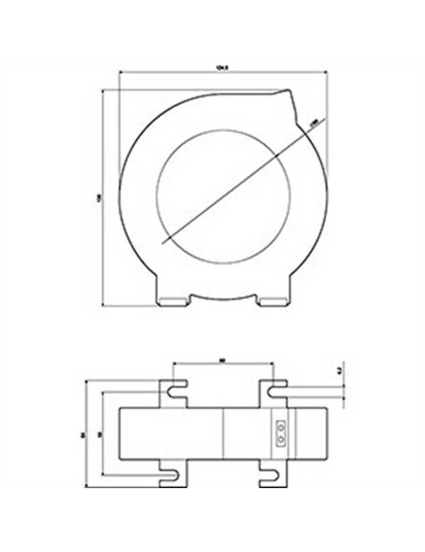 Siemens 3Ul2304-1A Kaçak Akım Koruma Kombinasyonu- Akım Trafosu- Pencere Çapı 80 Mm Siemens 3Ul2304-1A Kaçak Akım Koruma Kombinasyonu- Akım Trafosu- Pencere Çapı 80 Mm