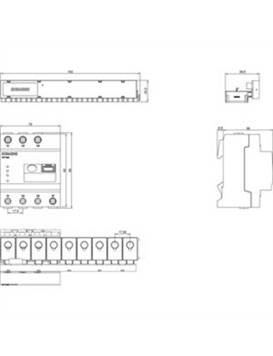Siemens 7Kt1222 7Kt Pac1200 Enerji Ölçer 1X18 Li Paket Siemens 7Kt1222 7Kt Pac1200 Enerji Ölçer 1X18 Li Paket