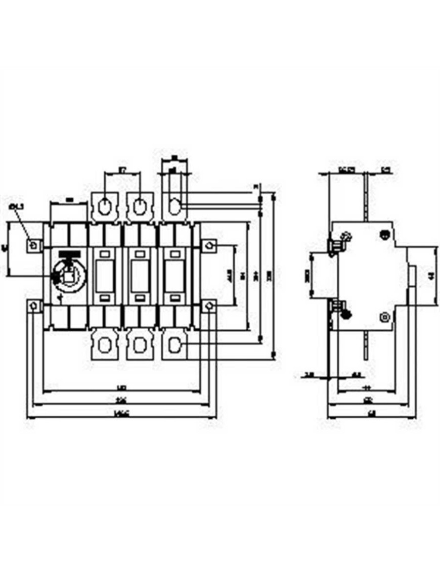 Siemens 3Kd3430 0Ne10 0 3Kd Tipi Sigortasız Yük Kesicileri Soldan Tahrikli 160A Siemens 3Kd3430 0Ne10 0 3Kd Tipi Sigortasız Yük Kesicileri Soldan Tahrikli 160A