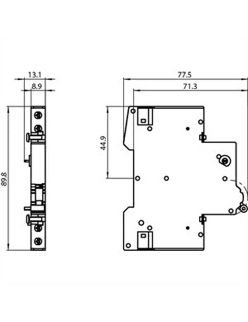 Siemens 5St3010 Yardımcı Kontak Bloğu 5Sp4 Ve 5Sy İçin 1No 1Nc Ac 230V 6 A Siemens 5St3010 Yardımcı Kontak Bloğu 5Sp4 Ve 5Sy İçin 1No 1Nc Ac 230V 6 A