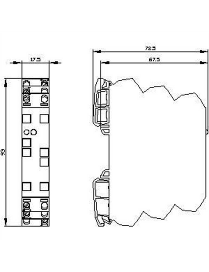 Siemens 3Rs7005 1Kw00 3Rs7 Interface Dönüştürücü Giriş 0 10 V 0 20Ma 4 20Ma Çıkış 0 50 Hz 0 100 Hz Siemens 3Rs7005 1Kw00 3Rs7 Interface Dönüştürücü Giriş 0 10 V 0 20Ma 4 20Ma Çıkış 0 50 Hz 0 100 Hz