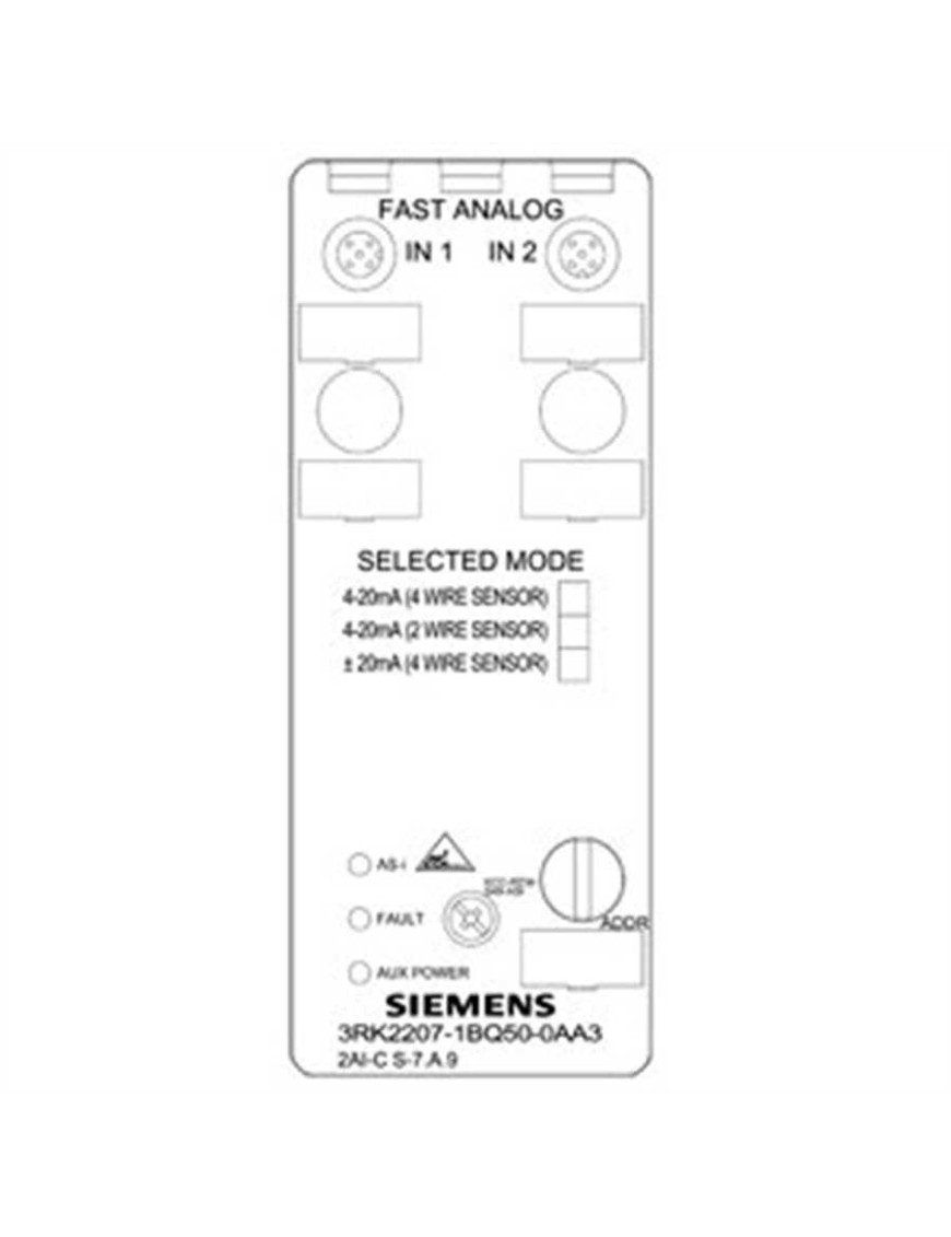 Siemens 3Rk2207 1Bq50 0Aa3 As I K60 Slave 2Aı 4 20 Ma ± 20 Ma Siemens 3Rk2207 1Bq50 0Aa3 As I K60 Slave 2Aı 4 20 Ma ± 20 Ma