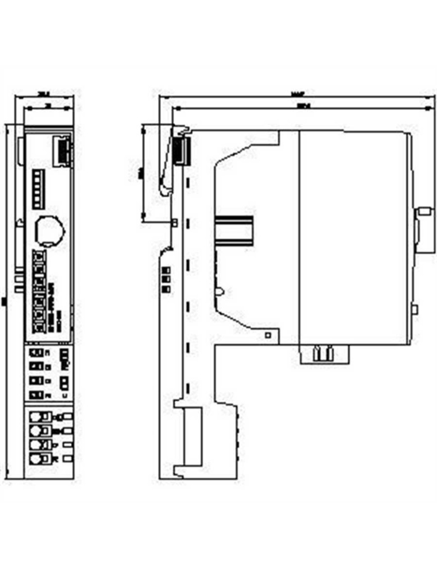 Siemens 3Rk1908 0Ap00 0Ap0 Base Unit Bu30 Ms1 24 V Dc Kontrol Girişli Ve 500 V Beslemeli Siemens 3Rk1908 0Ap00 0Ap0 Base Unit Bu30 Ms1 24 V Dc Kontrol Girişli Ve 500 V Beslemeli