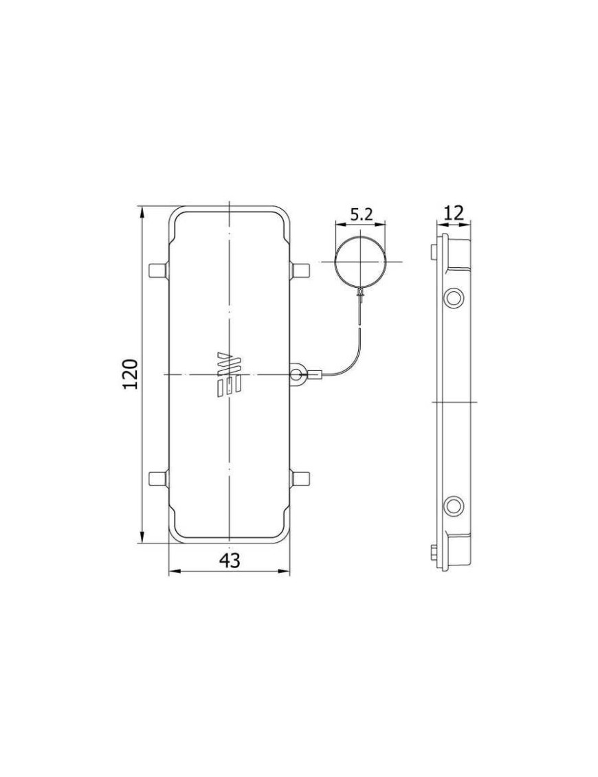 METE ENERJİ 29652 24x16A. Çoklu Makine Gövde Koruma Kapak METE ENERJİ 29652 24x16A. ÇOKLU MAKİNE GÖVDE KORUMA KAPAK