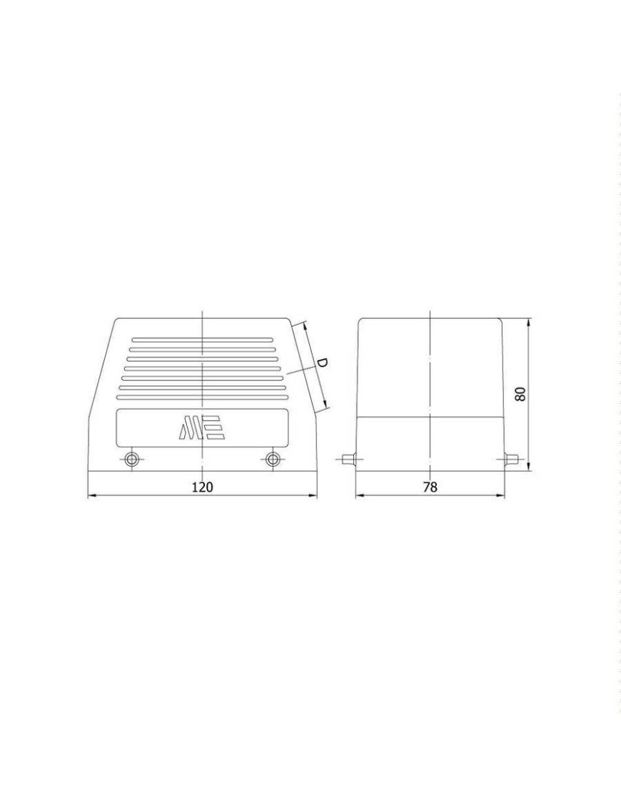 Mete Enerji 403063 48X16A Çoklu Uzatma Priz Yandan Girişli 400 V METE ENERJİ 403063 48x16A. ÇOKLU UZATMA PRİZ YANDAN GİRİŞLİ 400 V