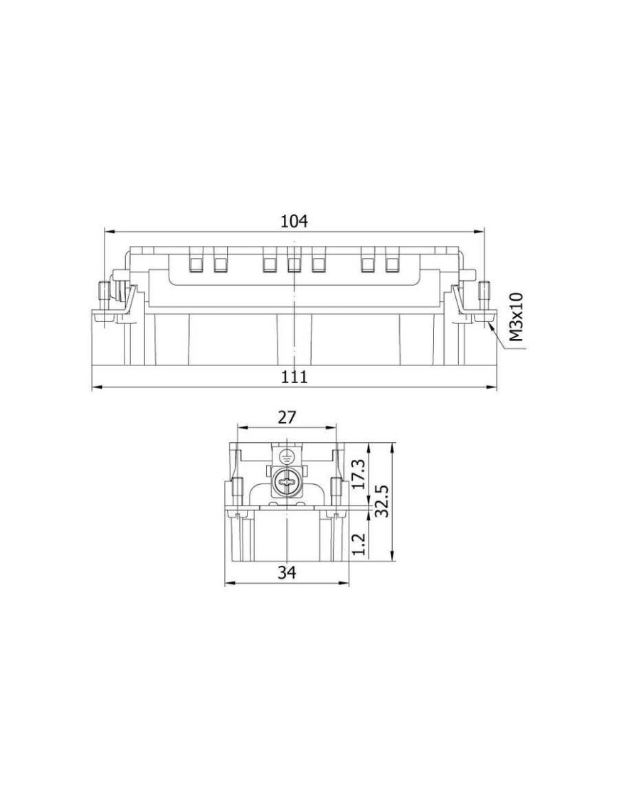 Mete Enerji 290292048 48X16A Fiş Çekirdek Montajlı (Yaylı Bağlantı) 400 V METE ENERJİ 290292048 48x16A. FİŞ ÇEKİRDEK MONTAJLI (YAYLI BAĞLANTI) 400 V