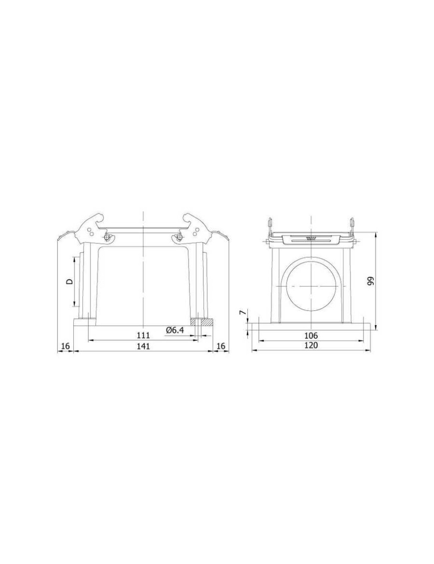 Mete Enerji 403086S 48X16A Duvar Fişi Metal Mandallı 400 V METE ENERJİ 403086S 48x16A. DUVAR FİŞİ METAL MANDALLI 400 V