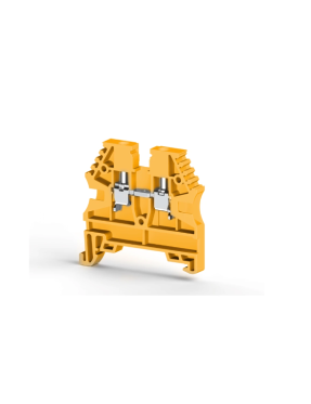 Molwex 150 023 6mm2 1 Giriş-1 Çıkış Vidalı Sarı Klemens