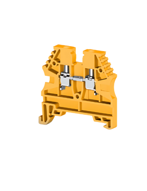 MOLWEX DC2,5-01P-18-00A(H) 2,5MM VİDALI 1 GİRİŞ-1 ÇIKIŞ KLEMENS SARI