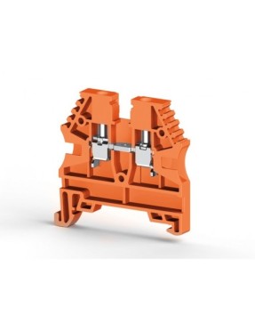 MOLWEX DC2,5-01P-15-00A(H) 2,5MM VİDALI 1 GİRİŞ-1 ÇIKIŞ KLEMENS TURUNCU