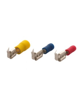 Molwex 009 003 2.5-6.0mm2 Faston Erkek Geri Dönüşlü Sarı Kablo Pabucu